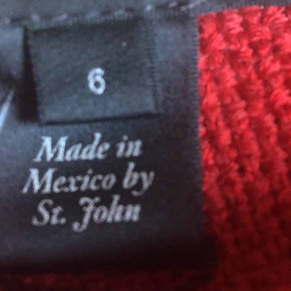 St John Knit Pencil Skirt - Picture 4 of 9